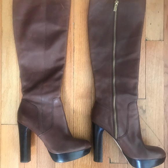 michael kors platform boots